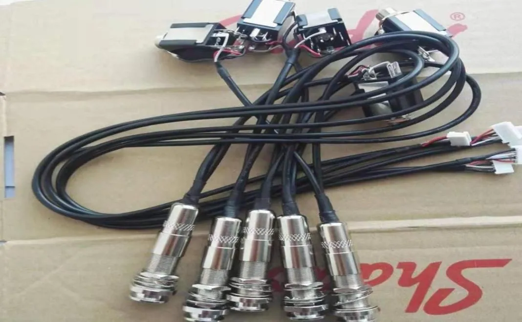 SH 007 CR E Output jack cable chrome finish Shadow e2 pickup used cableline 65mm plugs47713168763309
