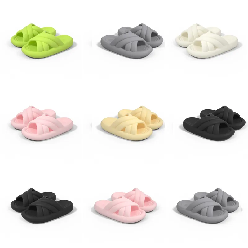 summer new product free shipping slippers designer for women shoes Green White Black Pink Grey slipper sandals fashion-06 womens flat slides GAI outdoor shoes sp