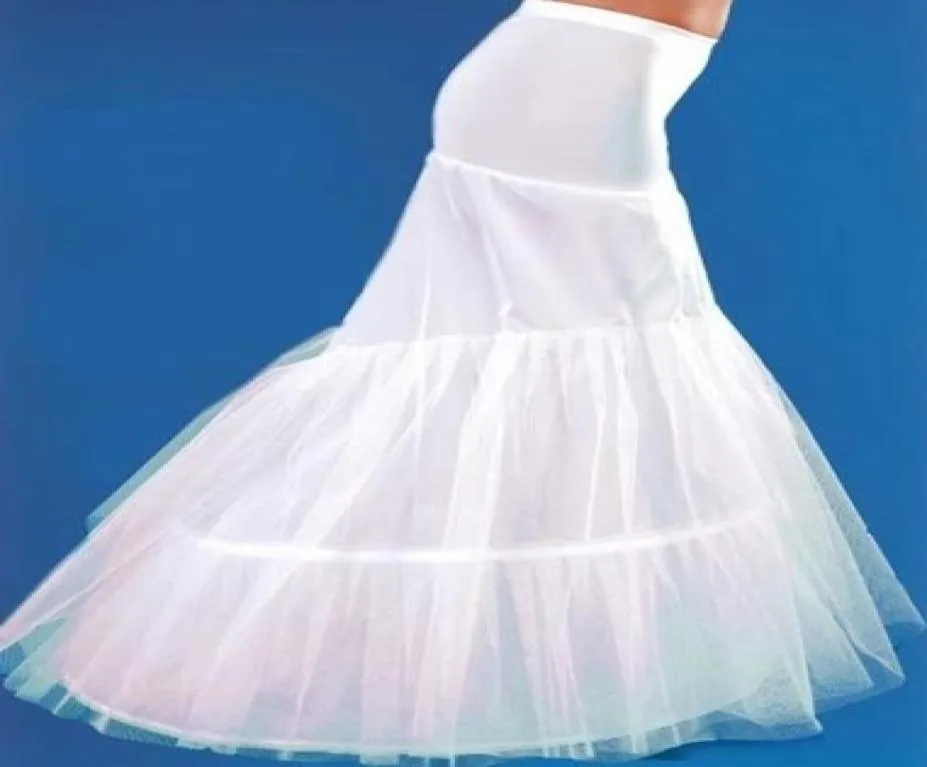 2015 syrena ślubna halki obręcze Trumpet Underskirts for Bridal Prom Sukienki Poślizg Petticoat plus rozmiar Crinoline Petticoat6952765
