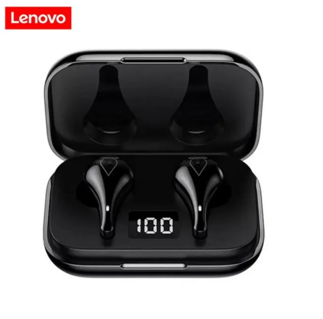 LENOVO LIVEPODS LP3 TWS BLUETOOTH 50ヘッドフォンLEDディスプレイ9DステレオヘッドフォンスポーツウォータープルーフワイヤレスヘッドセットEarbuds7210894