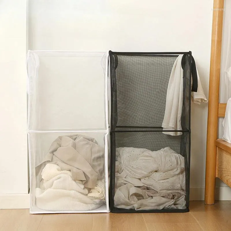 Мешки для белья, 1 шт., складная корзина-органайзер для грязной одежды, сетчатая корзина для ванной комнаты, сумка для домашнего хранения игрушек, ведро большого размера