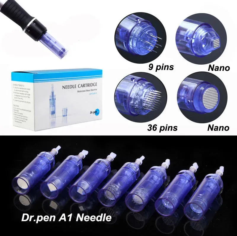 1/3/5/7/9/12/36/42/Nano for dermapen microneedle rechargeable dermastamp Dr pen A1 Needle cartridge