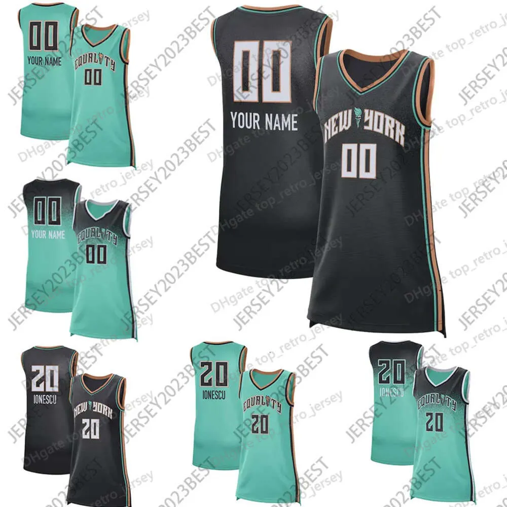 20 Sabrina Ionescu Men youth New Women Basketball York Liberty Jersey 30 Breanna Stewart 35 Jonquel Jones 23 MaRine Johannes 22 Courtney Van