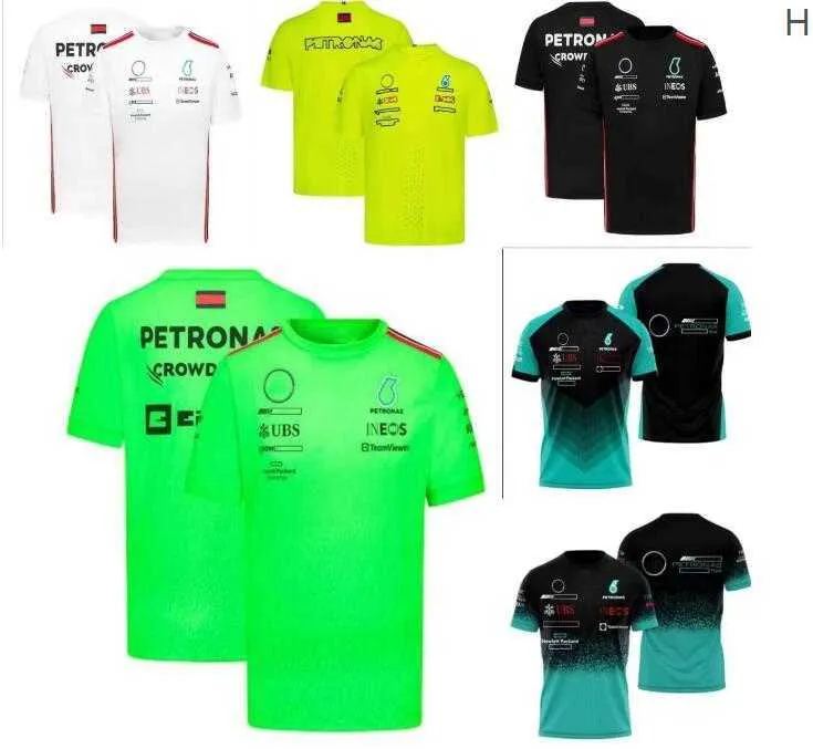 T-shirts pour hommes F1 Racing T-shirt été nouvelle équipe maillot à manches courtes du même style personnalisé V2t1