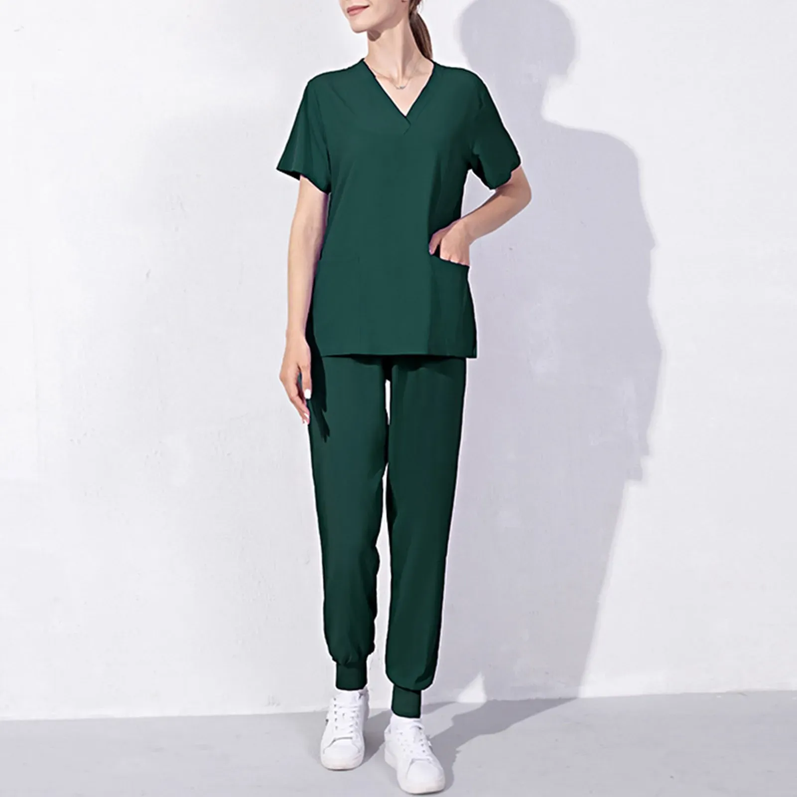 Suits Wholesale Women Wear Scrub Suits Hospital Doctor Working Uniform Surgical Multicolor Unisex Uniform Nurse Accessories Femme