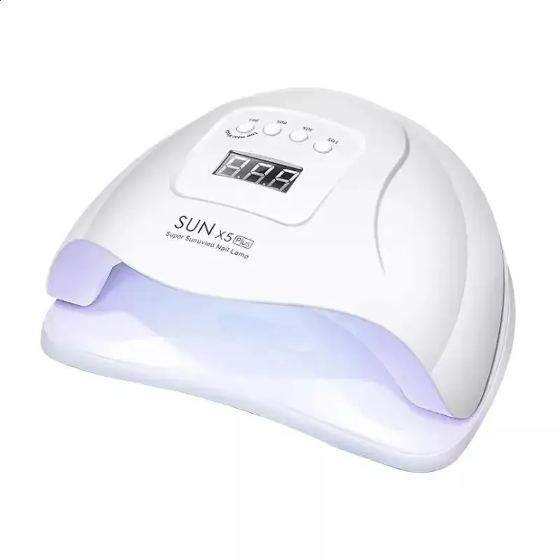 Secador de unhas Lâmpada LED para unhas A lâmpada UV é usada para curar esmalte de gel completo com manipulador de sensor de movimento e ferramenta de salão de terapia de pés 240305