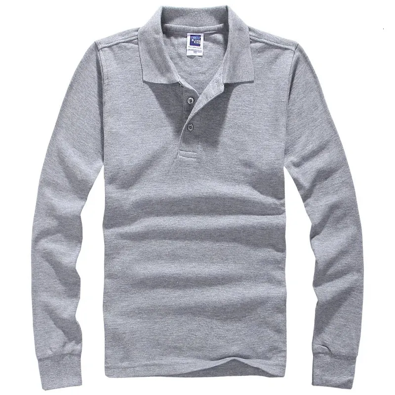 Brand Men Polo Hombre Shirt Mens Fashion Collar shirts Long Sleeve Casual Camisetas Masculinas Plus Size S-XXXL Polos Sweatshirt240305