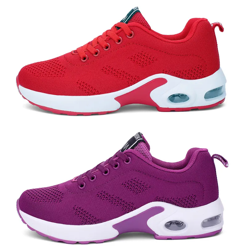 Loopschoenen Heren Dames Kaki Donker Magenta GAI Dames Heren Trainers Sport Sneakers sp