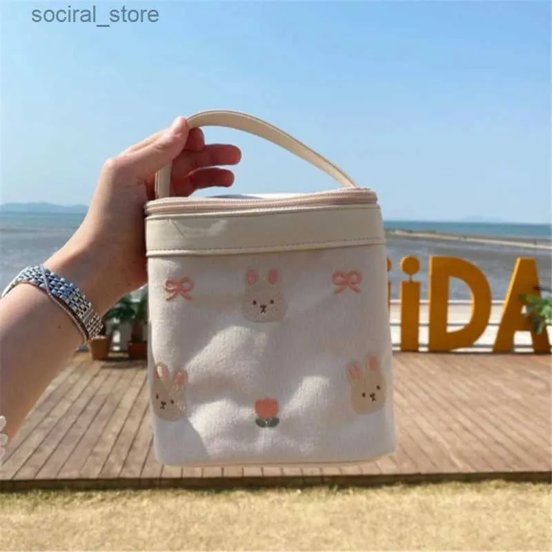 Diaper Bags Free Ship Baby Diaper Bag for Maternity Bag Embroidery Mommy Handbag Thermal Milk Insulation Food Cooler Storage Bag Baby ItemsL240305