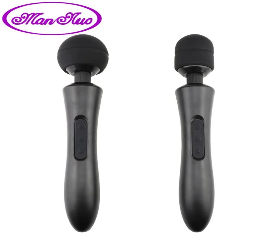 Man nuo Vitesse réglable Super Big AV Vibrateurs Super Forte Vibration Sex Toys pour Femmes Stimulateur de Clitoris Masseur Puissant S19302222