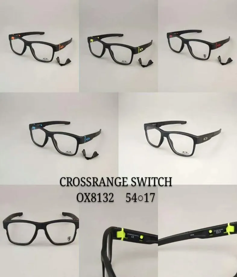 Crossrange Switch OX8132 Fashion Sunglasses Frames Enjustrice Gransed Prescets Gropts Safety Safety Goggles for Men Women2440877