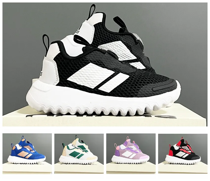 chaussures de marque pour enfants Kids Ads Chaussures de course EQ21 BOA 2.0 K LEGEND INK Breathe Boy Girl Youth Kid Ultraboosts Sneaker England Style 28-37