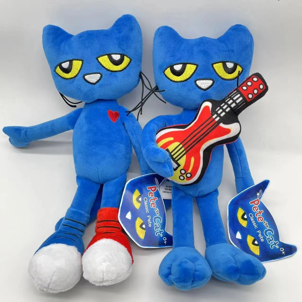 28 cm urocze zwierzę Pete The Cat Plush Toy Cartoon Blue Cat Pchane lalki Prezenty dla dziecka