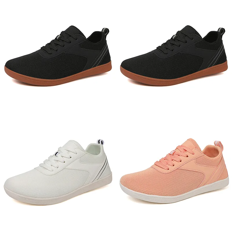 Baskets de course en maille respirante pour hommes, chaussures classiques noires et blanches, souples, pour Jogging, marche, Tennis, Calzado GAI 0202 95806