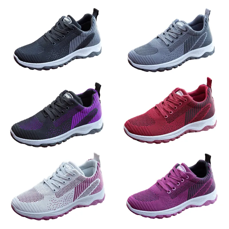 Spring mesh walking shoes fashionable and comfortable couple sports shoes trendy casual shoes student running shoes 34