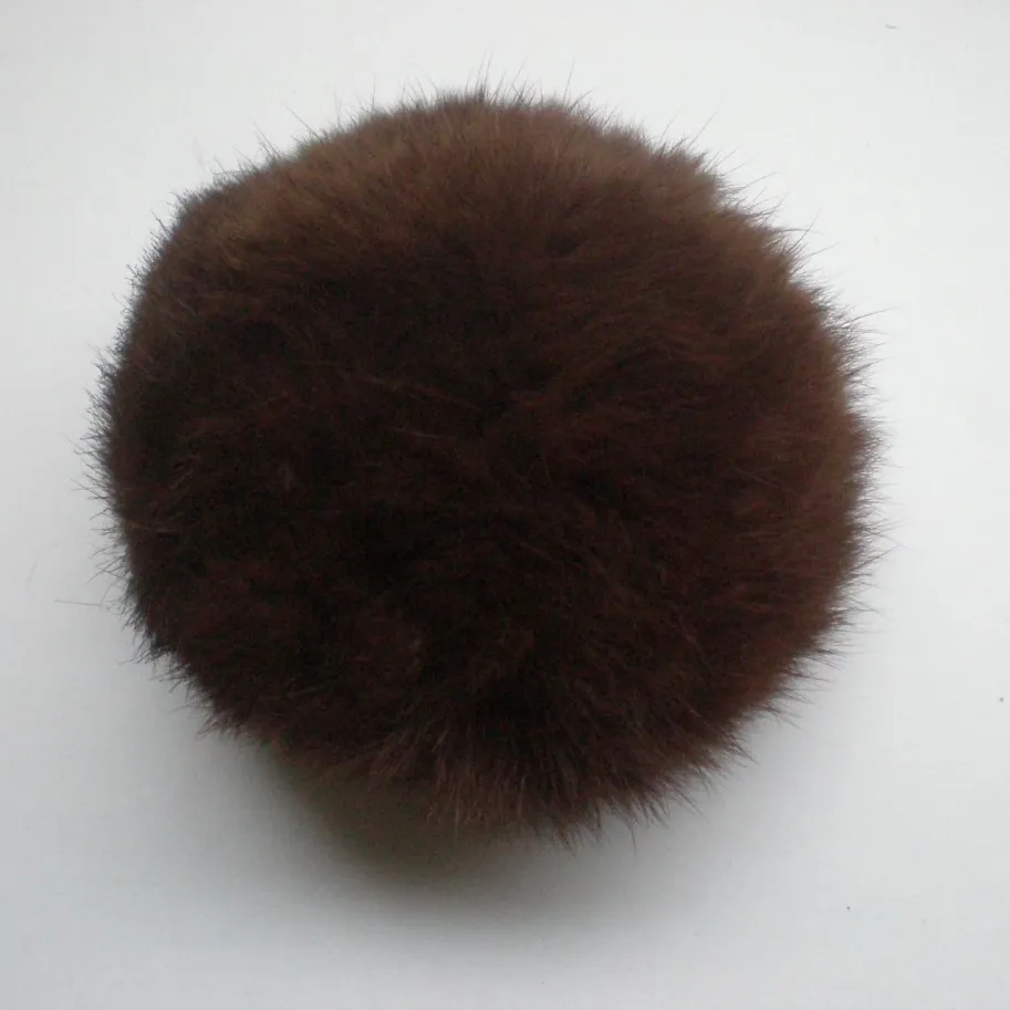 8 cm rond vele kleuren konijnenbont bal accessoires hele 50 stuks veel pompons snelle en express verzending315Q