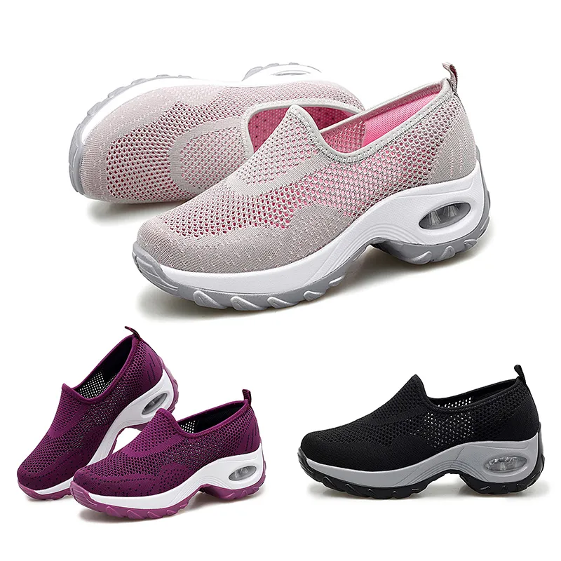 Scarpe da corsa per uomo donna per nero blu rosa Sneaker sportiva traspirante e comoda GAI 026 XJ