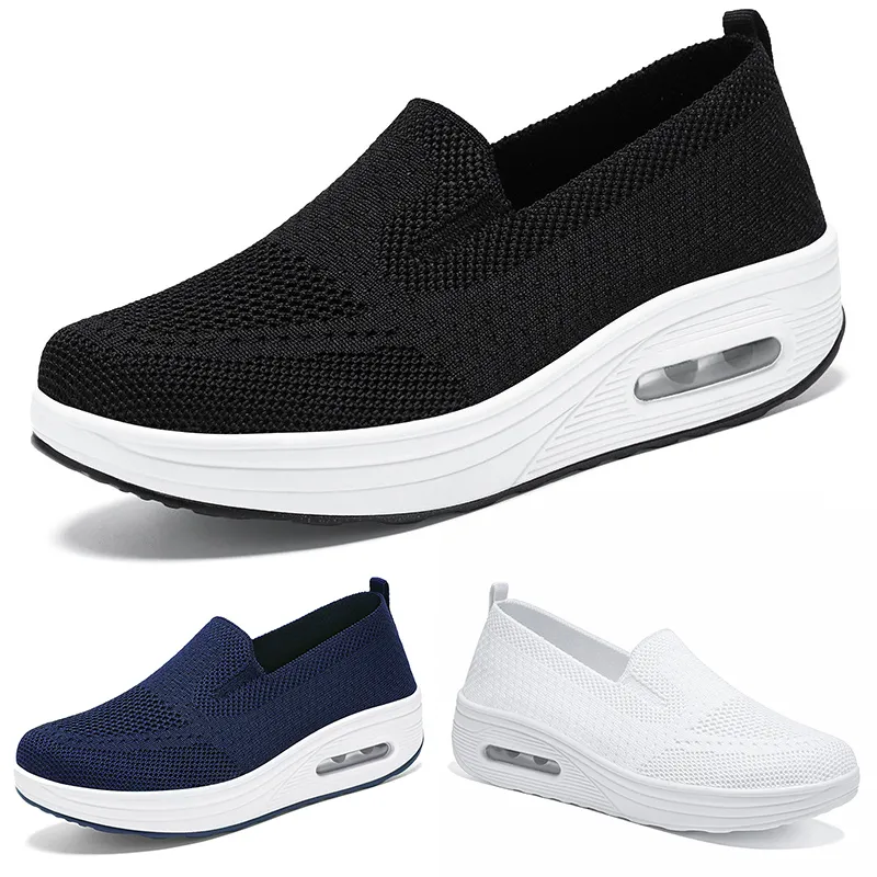 Zapatos negros para mujer para hombre, zapatillas deportivas transpirables y cómodas para correr, color azul y gris, GAI 0 21 Comtable