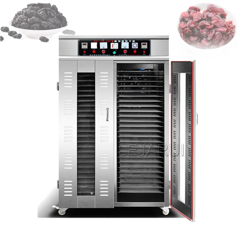 Máquina secadora de carne y frutas, Panel de Control Digital en inglés, deshidratador de alimentos, secadora de frutas