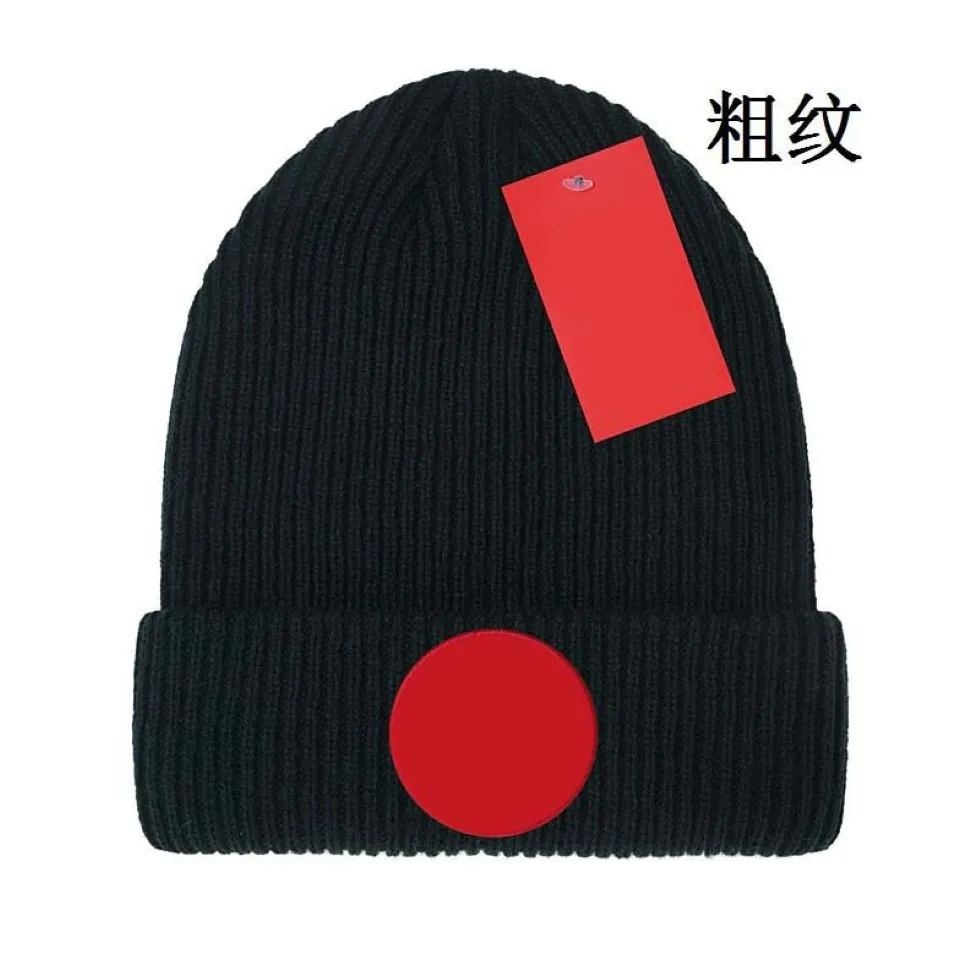 Winter merk beanie CAPS mannen vrouwen single sex vrijetijdsbesteding breien mutsen Parka hoed hoofd cover cap outdoor liefhebbers mode gebreide hat204C