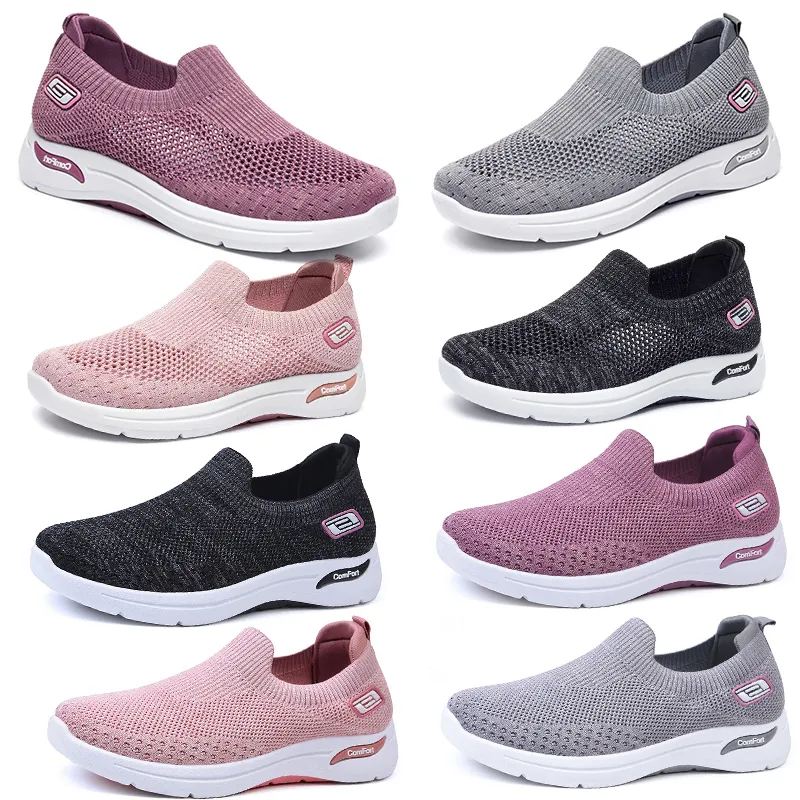 Chaussures pour femmes nouvelles chaussures pour femmes décontractées à semelles souples chaussures pour mères chaussettes chaussures GAI chaussures de sport à la mode 36-41 12