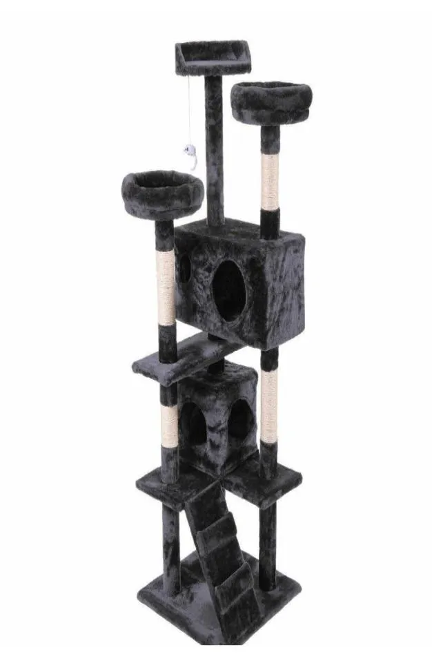 60 Quot Cat Tree Tower Furniture Condo Resking Po Pet Ki Qyllxo Packing20107506098