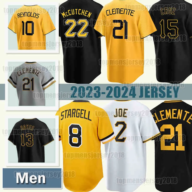 21 Roberto Clemente Trikot Andrew 22 McCutchen Baseball 6 Yasmani Grandal Barry Bonds Martin Perez Canaan Smith-Njigba Edward Olivares Mitch Keller JT Brubaker