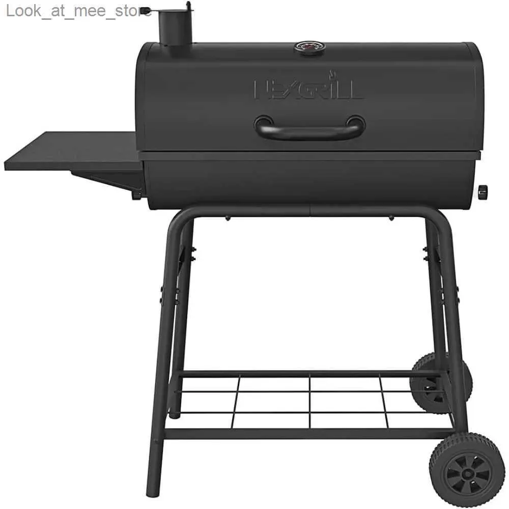 Tändare tunga kolkolfat grill rack utomhus matlagning sidorack camping uteplats bakgård baklucke fat grill grill q240305