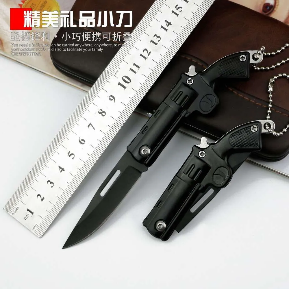 Outdoor Folding Exquisite Mini Fruit Stainless Steel Portable Small Self-Defense Knife 805322