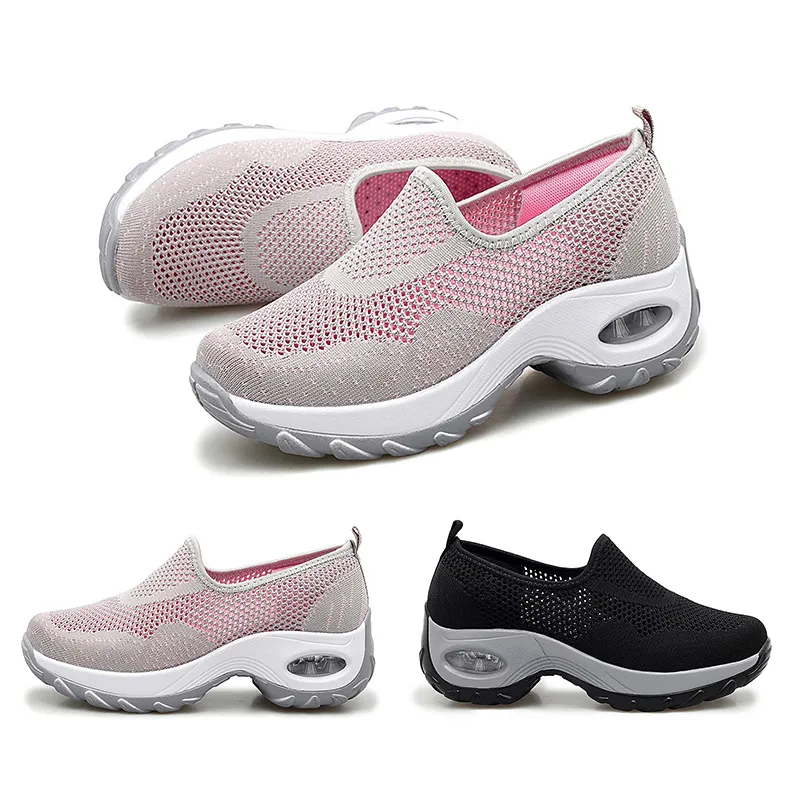 Scarpe da corsa per uomo donna per nero blu rosa Sneaker sportiva traspirante e comoda GAI 019 XJ