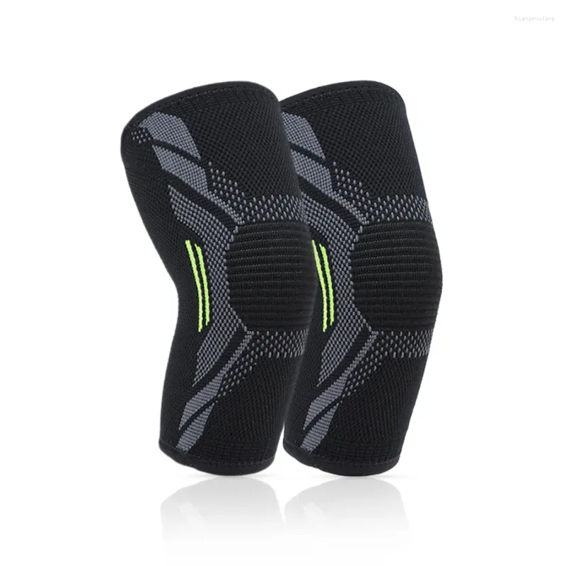 Genouillères Sports de plein air tricot Compression coudière Support bras protecteur manchon