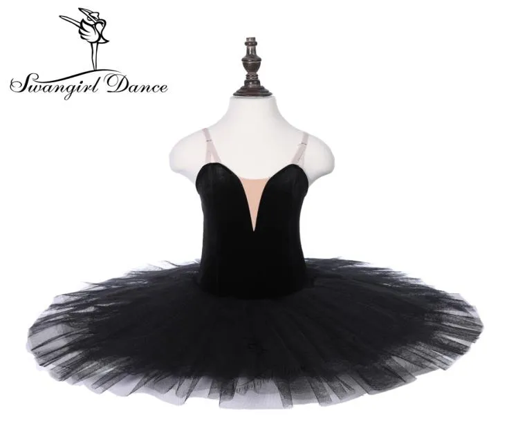 Nero Pratica Tutu di Balletto Duro Tulle Tutu di Balletto Tutu di Prestazione Donne Costumi di Balletto di Danza PPL18044A7510847