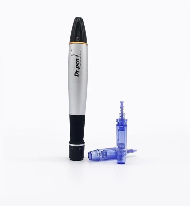 Wired DrPen Ultima A1C Derma Pen Attrezzatura professionale per la bellezza Pistola per tatuaggio con ricamo semipermanente MTSPMS Cura della pelle2025530