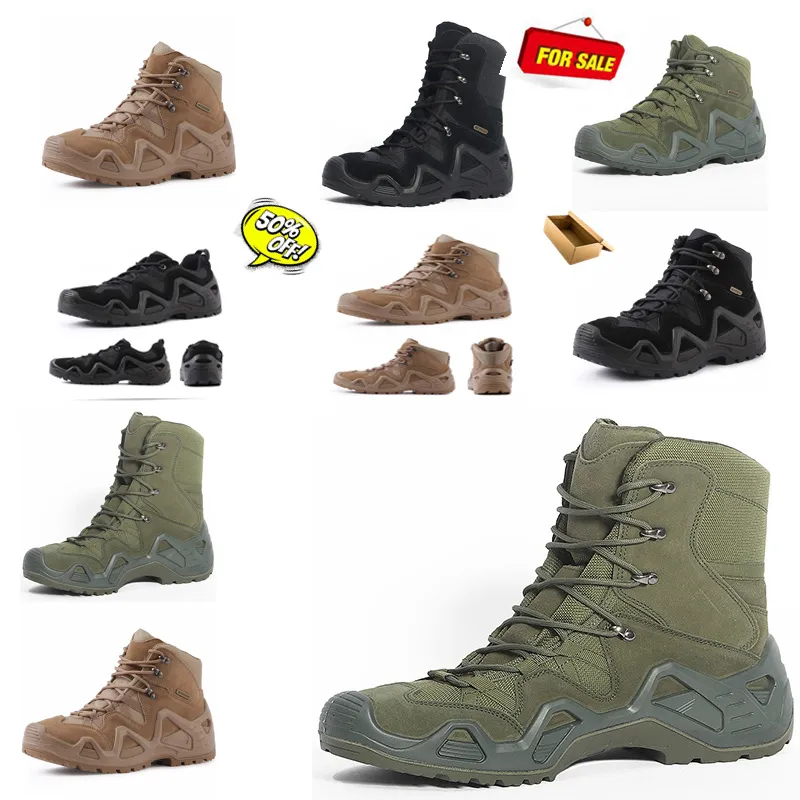 Bocots New mden's boots Army tactical misclitary combat boots Outdoor hiking boots Winter desert boots Motorcycle boots Zapatos Hombre GAI