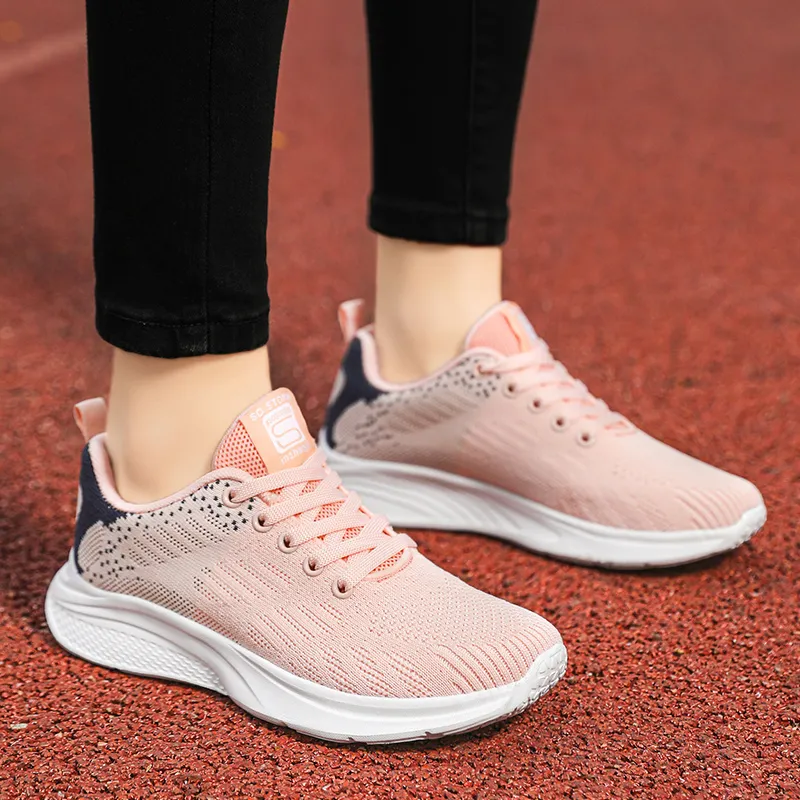 2024 Casual Schuhe für Männer Frauen für schwarz blau grau Gai atmungsaktiv bequemer Sporttrainer Sneaker Color-100 Größe 35-42