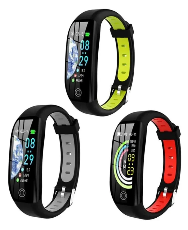 F21 Smart Watches Bransoletka GPS Dystans Fitness Tracker IP68 Wodoodporny ciśnienie krwi zegarek Sen Monitor Opaska Opaska 8093940