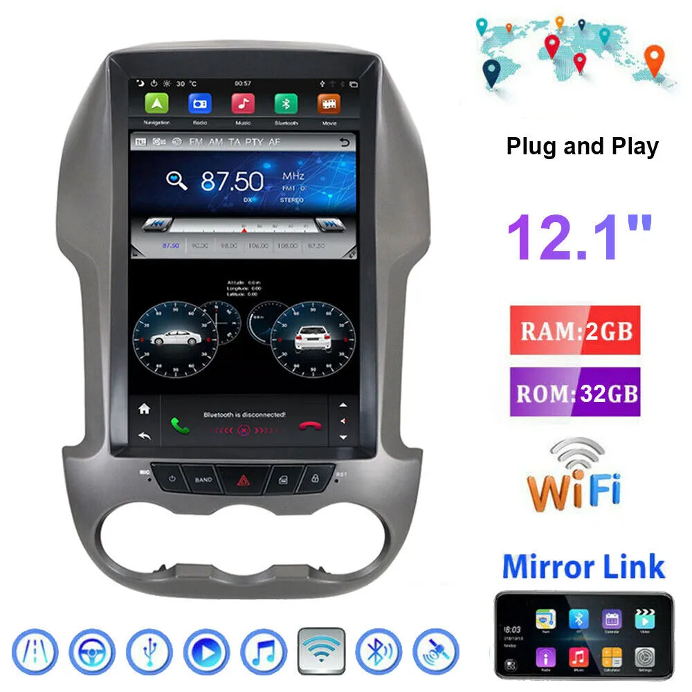 Android Car Stereo for Ford Ranger F250 - 2GB RAM 32GB ROM, Touch ...