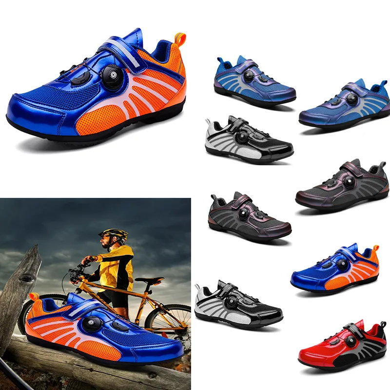 designer Cycling Shoes Men Sports Dirt Road Bike Shoes Flat Speed Cycling Sneakers Flats Mountain Bicycle Footwear running basketball soccer footba GAI