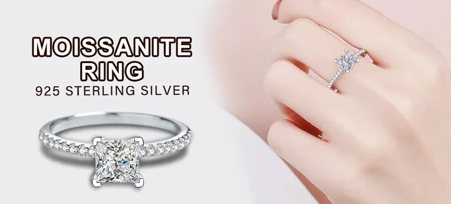 Damen Ehering Aus Sterling Silber Mit 2 Karat Vvs Diamant_voghion.com