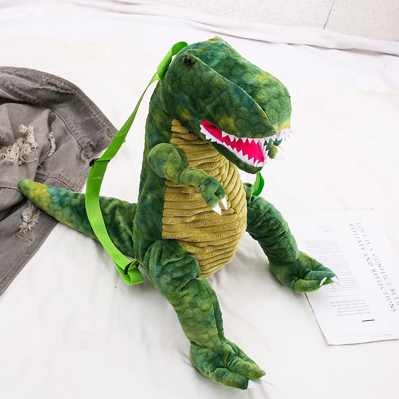 Acessórios frescos do traje do dinossauro da trouxa do dinossauro 3D para meninos Dinos bonitos