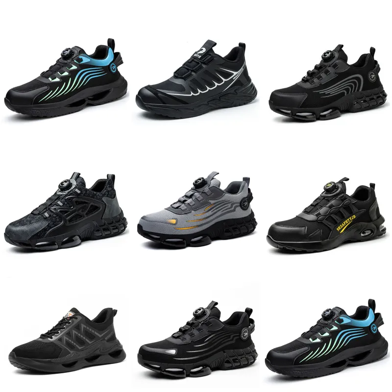 Laufschuhe GAI five Herren Damen Triple Schwarz Weiß Dunkelblau Bequeme Wanderschuhe Sport-Sneaker