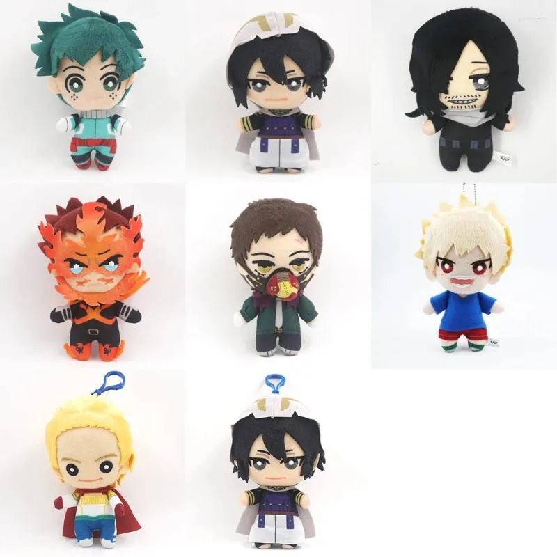 Porte-clés 16cm My Hero Academia Anime Boku No Katsuki Bakugo Aizawa Shouta Eraser Head Endeavour Amajiki Hado Peluche Porte-clés