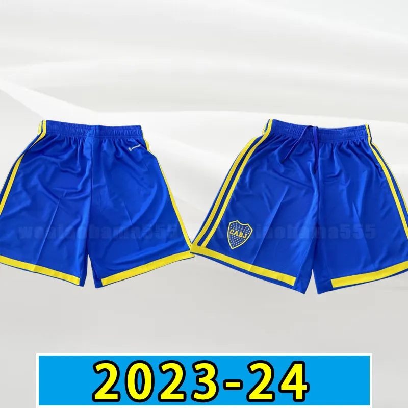 Cavani 2023 2024 Boca Juniors Soccer Shorts Barco Advincula Camisa de Futebol 23 24 fotbollsbyxor Tevez Carlitos Marcos Rojo Vazquez Benedetto Home