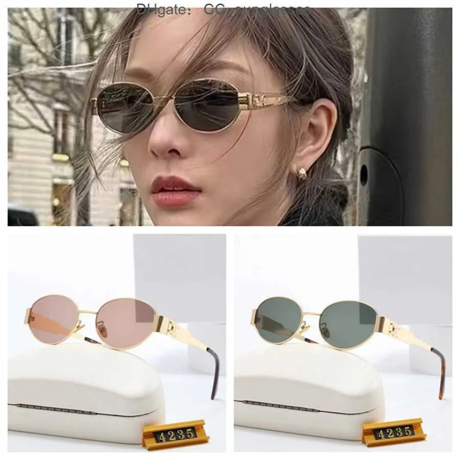 Top luxe lunettes de soleil œil de chat CE Arc de Triomphe Lunettes de soleil lentille designer Goggle lunettes senior pour lunettes cadre Vintage Box D9AT