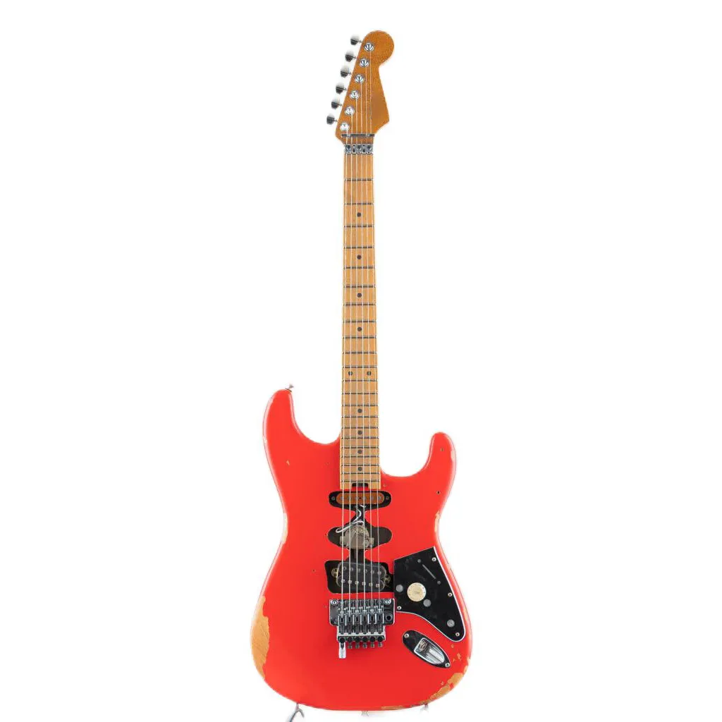 Frankenstein Relic Series/Guitare rouge Guitare électrique