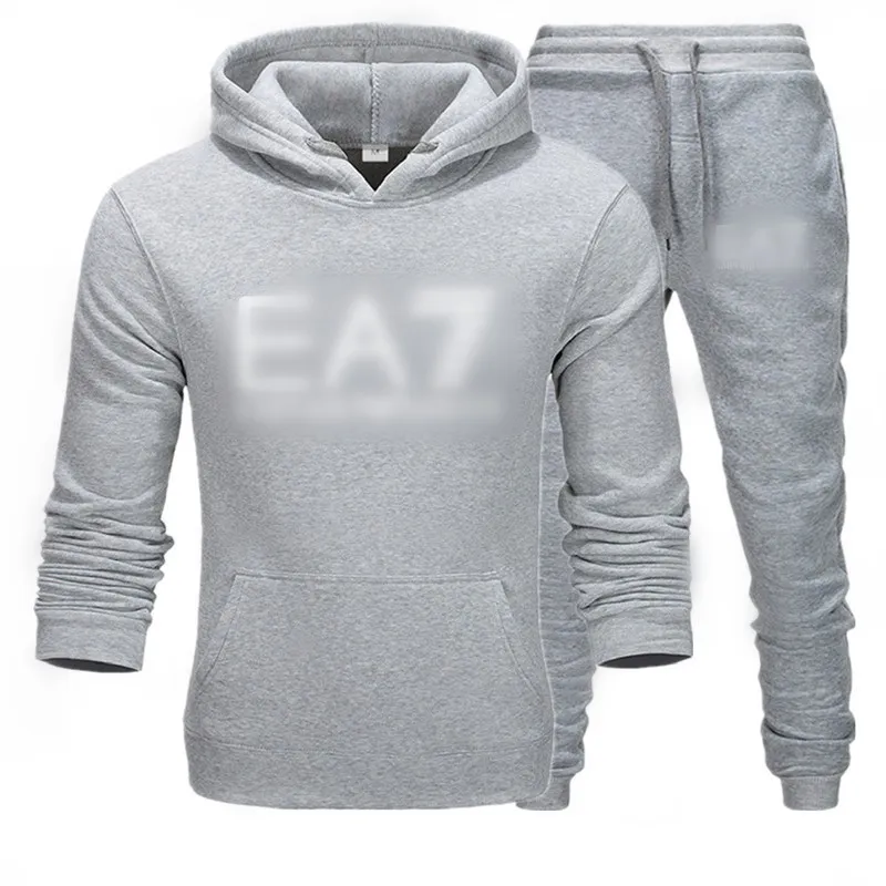 Trainingspak Merk 2024 Print Mannen Set Nieuwe Lente Herfst Sportkleding Sport Pak Casual Sweatsuit Hoodiepants Mannelijke Jogging Kleding