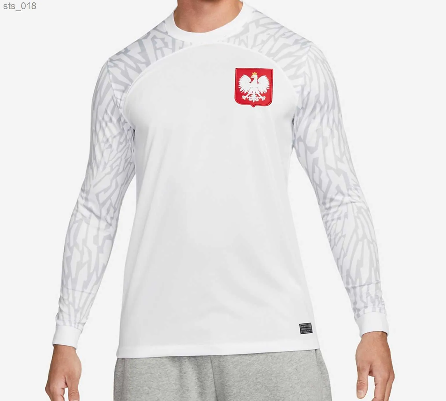 Koszulki piłkarskie Polski Zestaw dla dzieci Polonia 2023 Zalewski Szymanski Polska koszula piłkarska Polenh2435