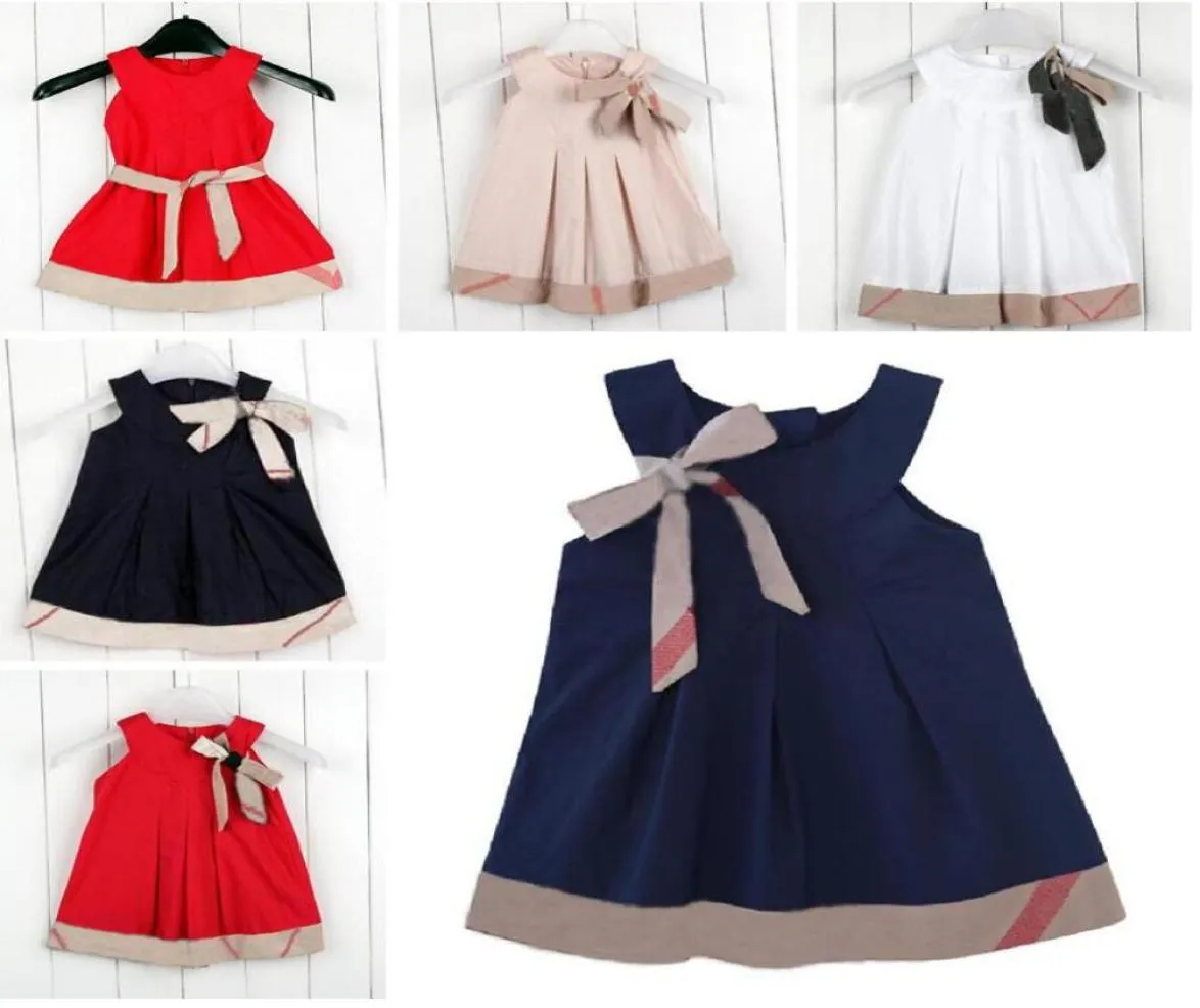 Girls Dress Summer Designer Baby Girl Dresses Spädbarn Småbarnskläder Casual Fashion Princess Children039s Clothing1274657