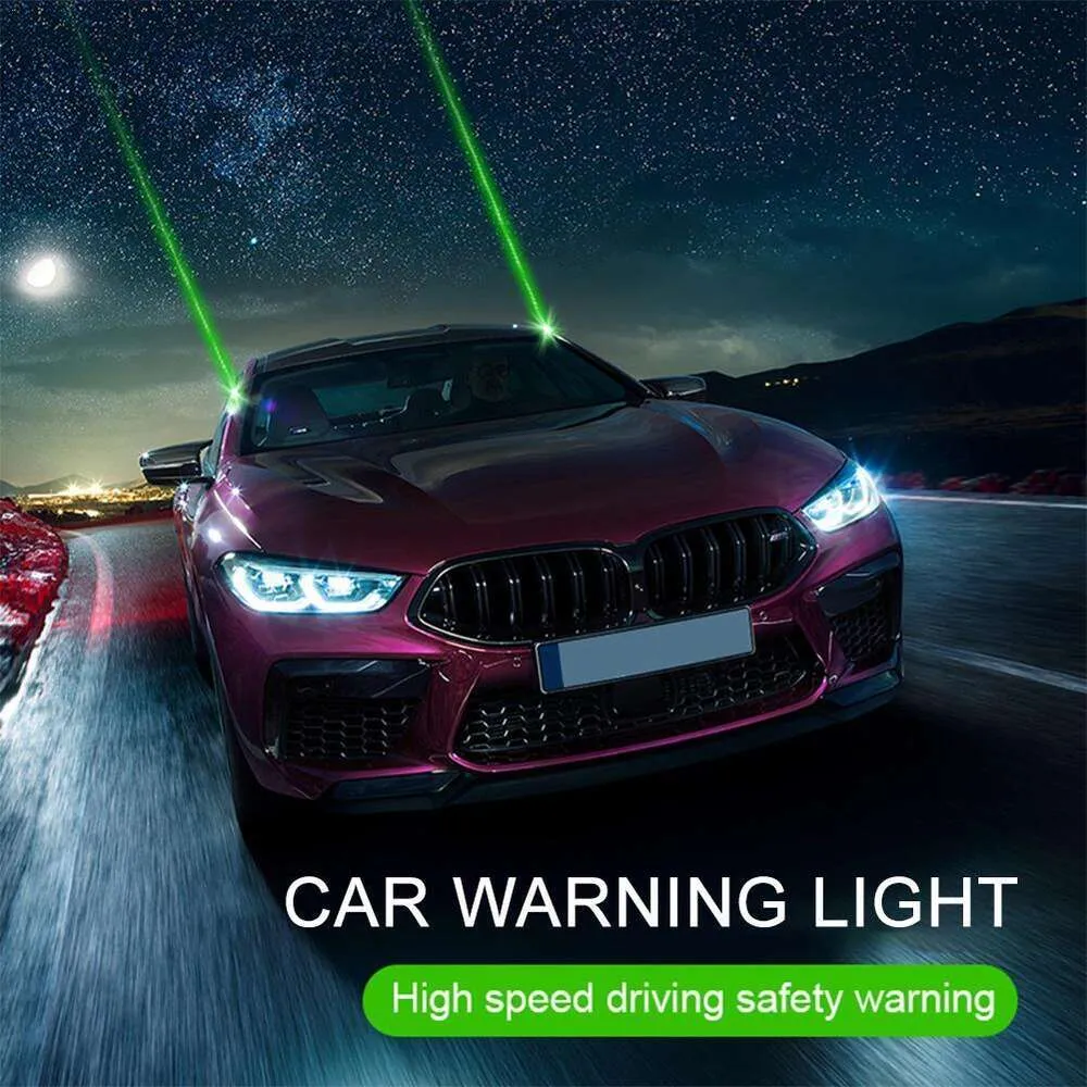 Biltaklaser Anti-kollision långsiktig säkerhetsbelysning VARNING LIGHT LJUS FÖR TRUCK MOTORCYCLE