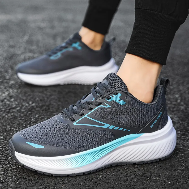 Nouvelle arrivée chaussures de course pour hommes femmes baskets mode noir blanc rouge bleu gris GAI-75 hommes formateurs sport taille 36-45 sport